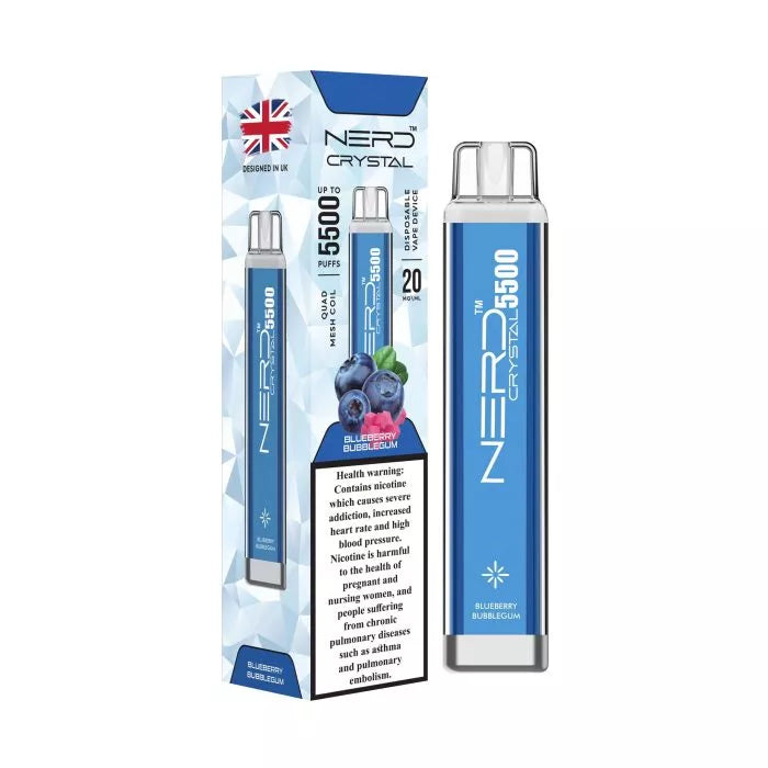 Nerd Crystal 5500 Puffs Disposable 20mg Nicotine Strength
