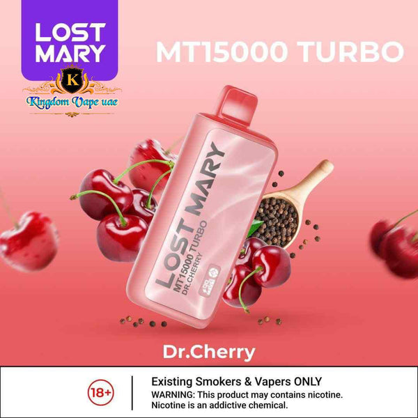 Dr Cherry - Lost Mary Turbo 15000 Puffs In Dubai Dr Cherry - Lost Mary Turbo 15000 Puffs In Dubai
