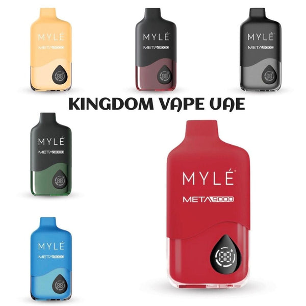 BUY MYLE META 9000 PUFFS DISPOSABLE VAPE PEN in UAE
