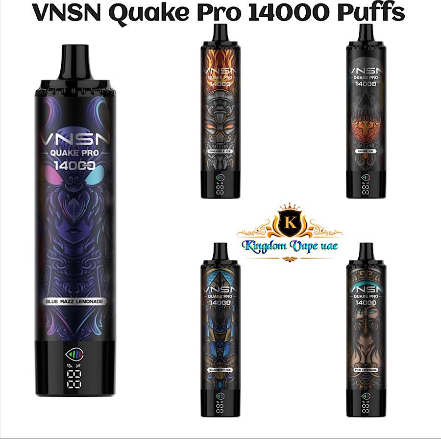 VNSN QUAKE PRO 14000 PUFFS DISPOSABLE Kit