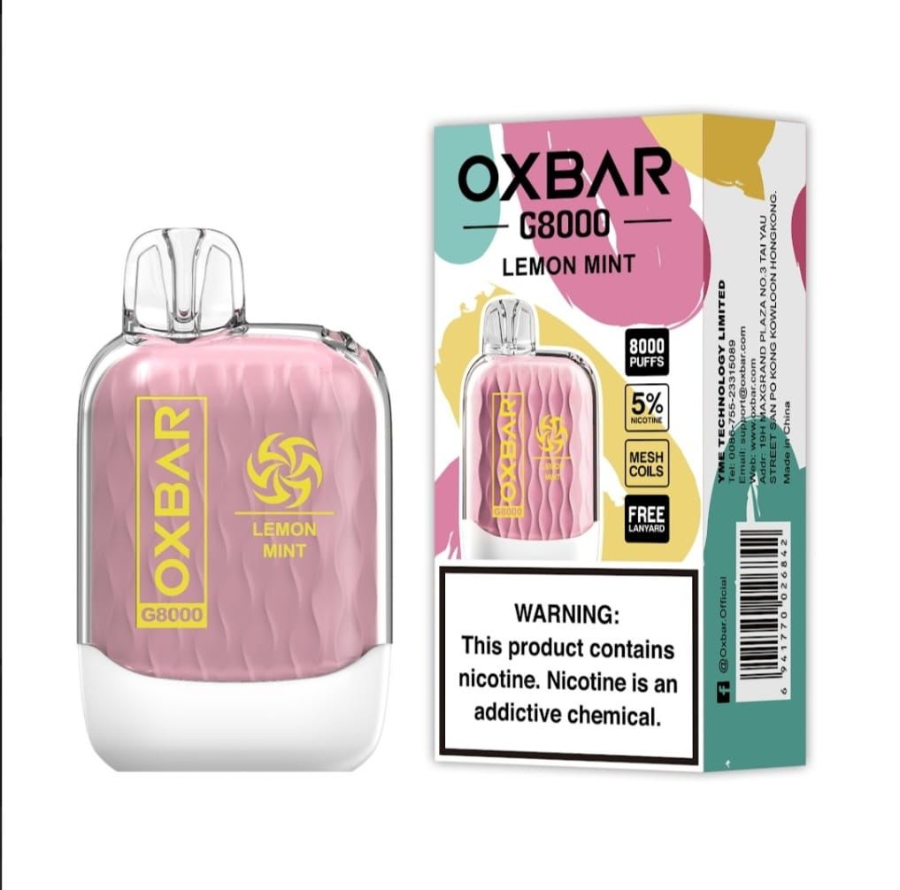 OXBAR (G8000) Puffs Disposable Vape 50mg Nicotine Kit