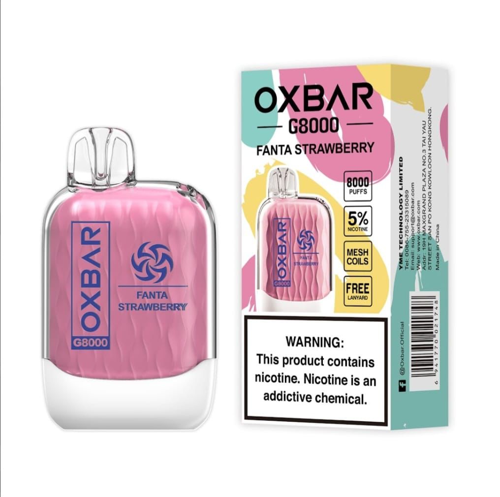 OXBAR (G8000) Puffs Disposable Vape 50mg Nicotine Kit