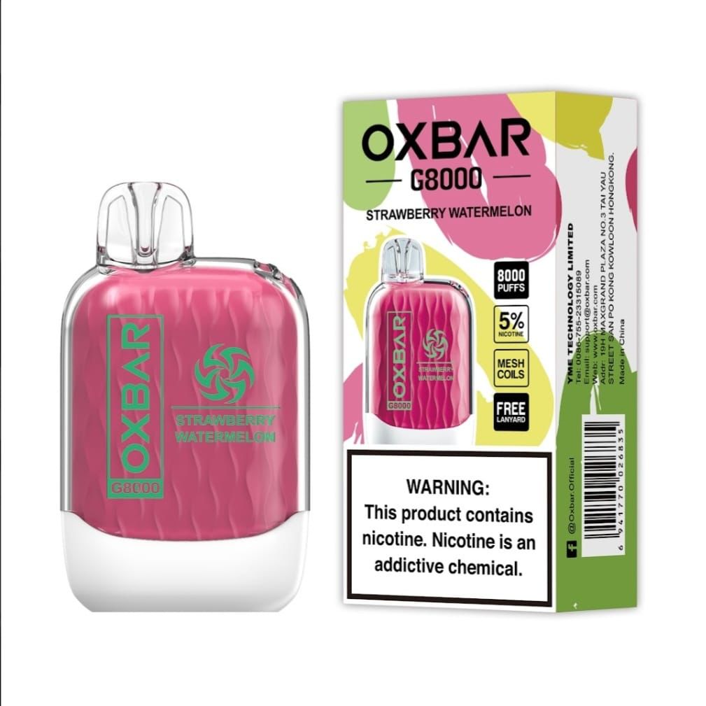 OXBAR (G8000) Puffs Disposable Vape 50mg Nicotine Kit