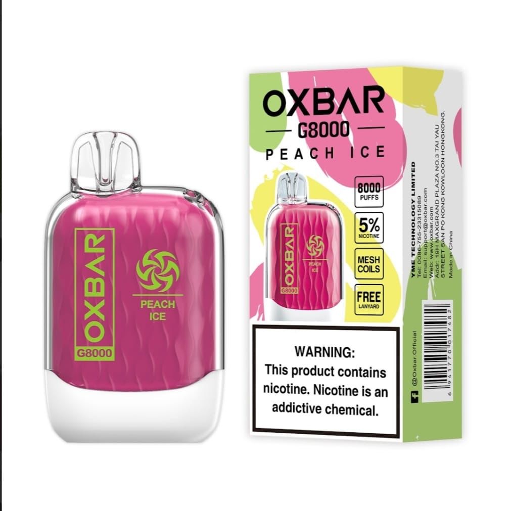 OXBAR (G8000) Puffs Disposable Vape 50mg Nicotine Kit