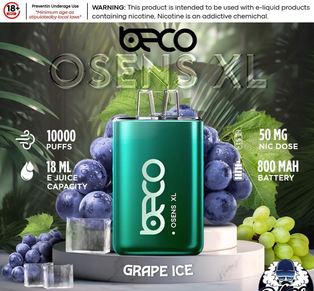 BECO Osens XL 10000 Puffs Disposable 50MG