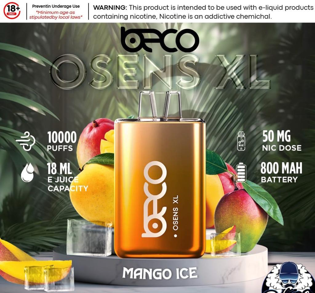 BECO Osens XL 10000 Puffs Disposable 50MG