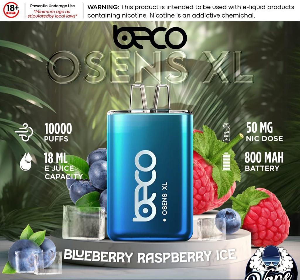 BECO Osens XL 10000 Puffs Disposable 50MG