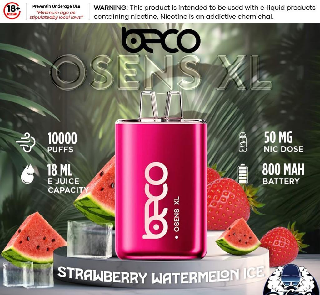 BECO Osens XL 10000 Puffs Disposable 50MG