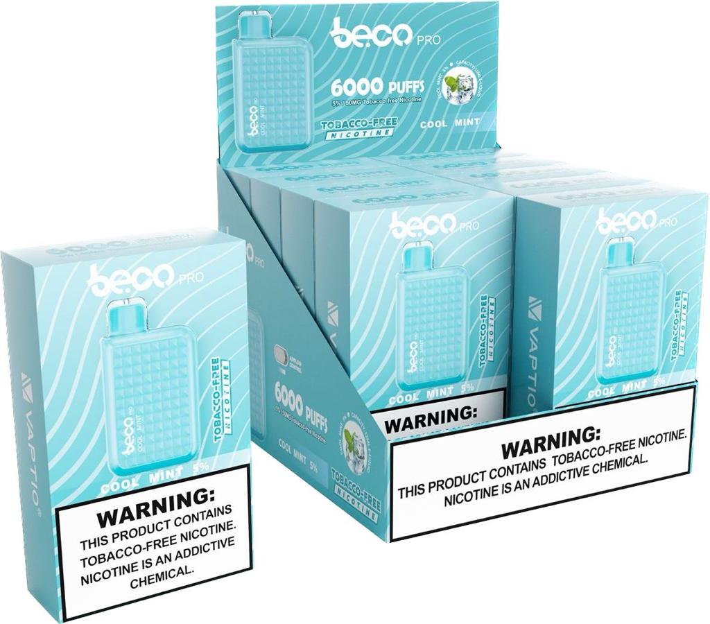 BECO PRO 6000 Puffs Disposable 20mg/50mg NICOTINE UAE