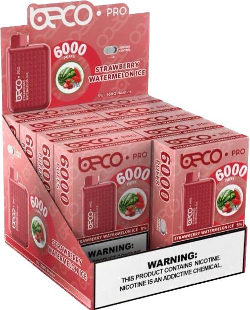 BECO PRO 6000 Puffs Disposable 20mg/50mg NICOTINE UAE