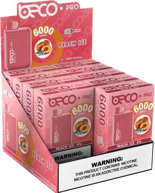 BECO PRO 6000 Puffs Disposable 20mg/50mg NICOTINE UAE