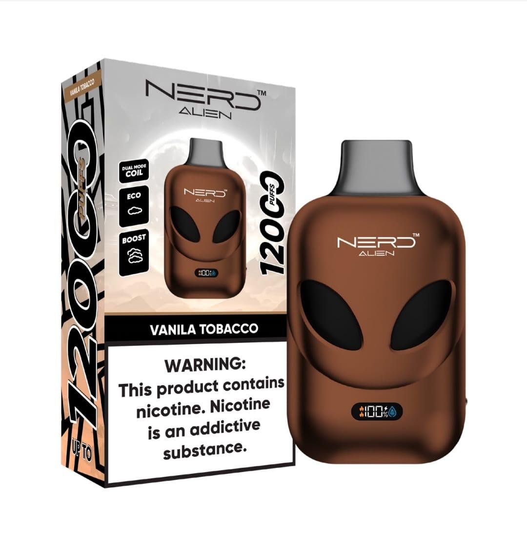 NERD Alien 12000 Puffs Disposable Vape Kit