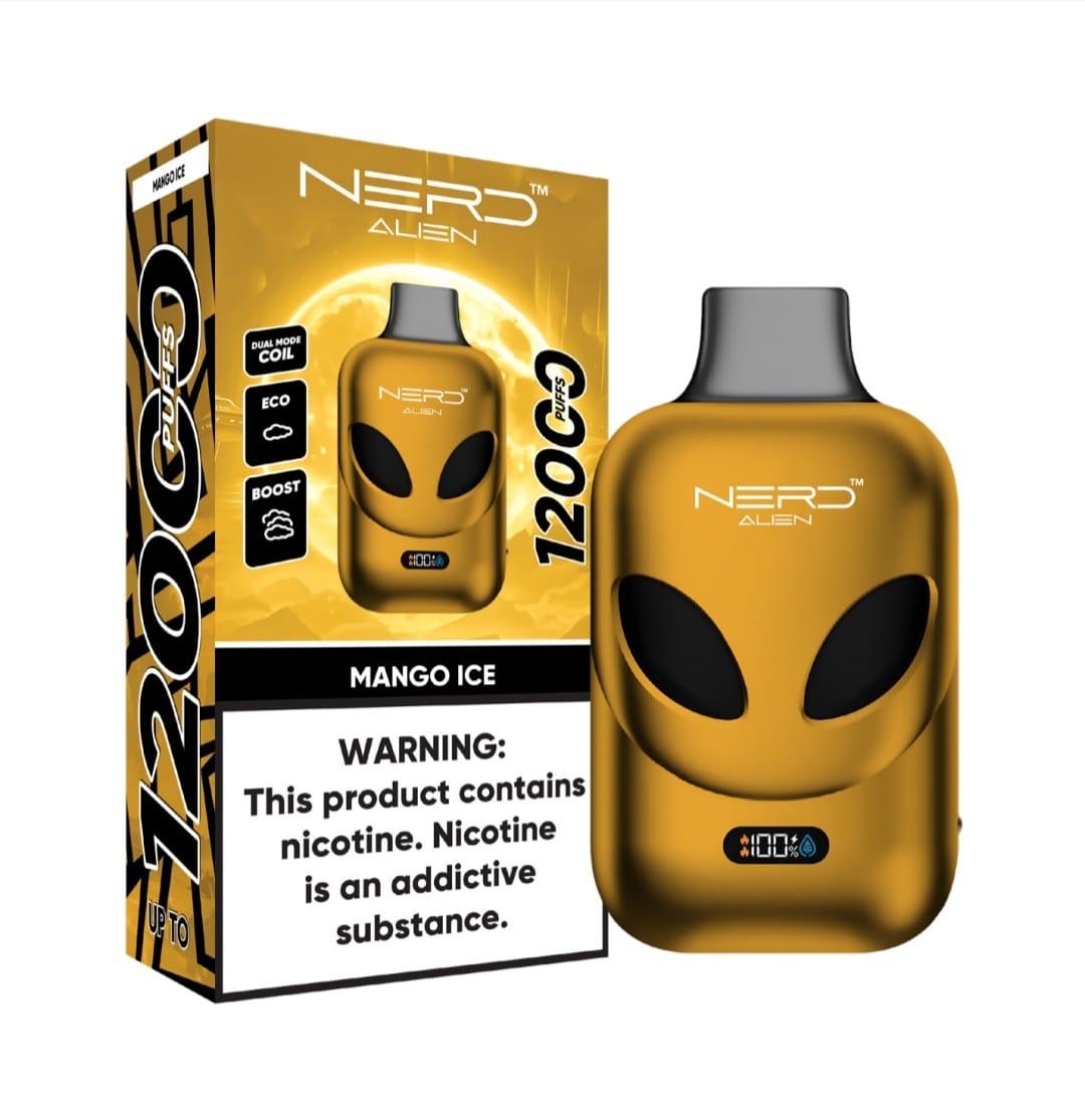NERD Alien 12000 Puffs Disposable Vape Kit