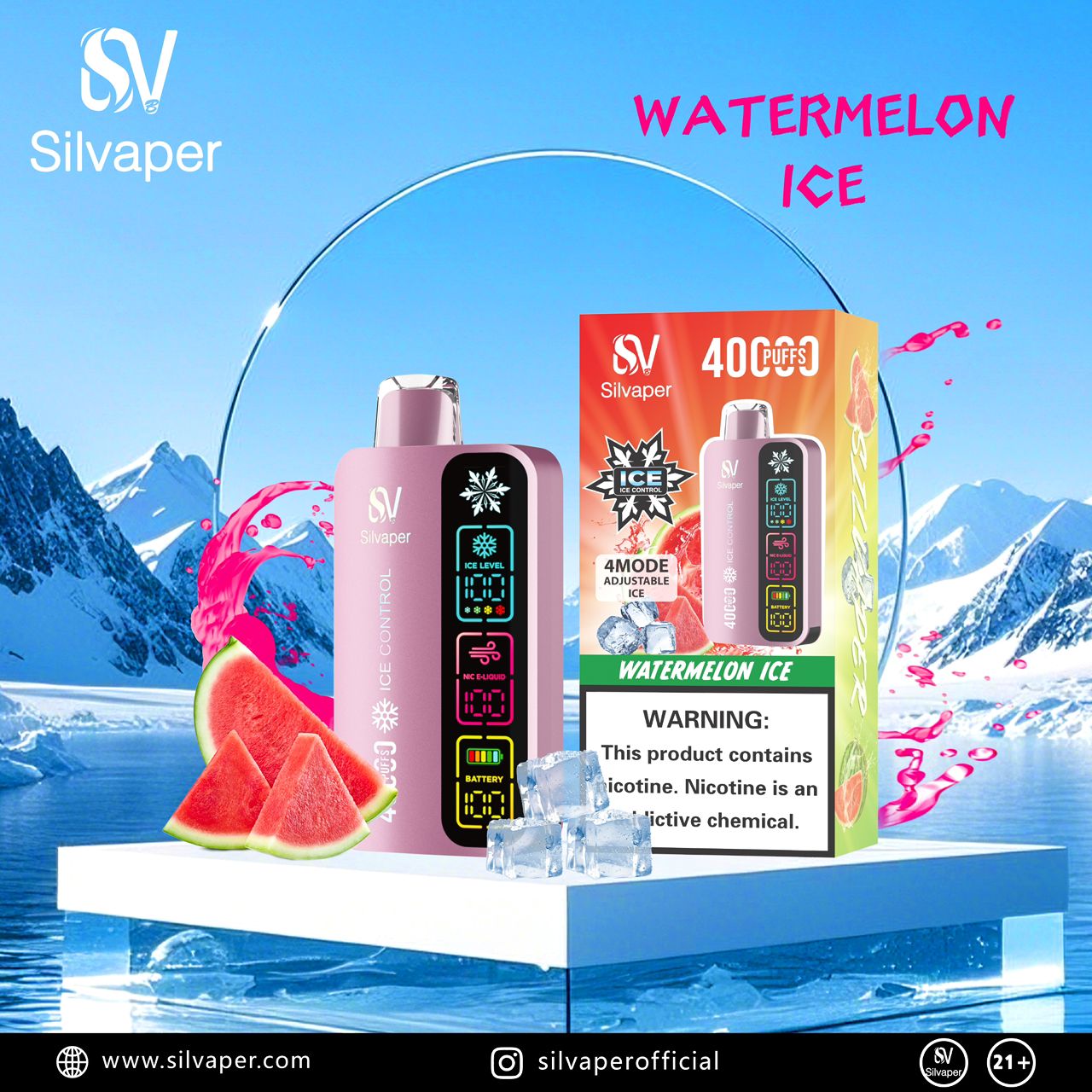 Buy Silvaper 40k Puffs In Dubai UAE