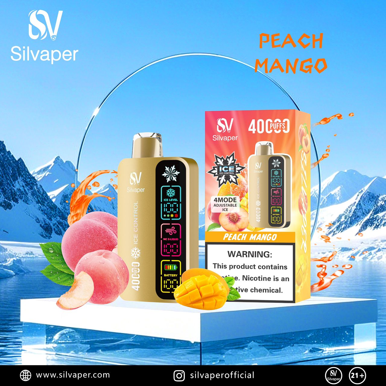Buy Silvaper 40k Puffs In Dubai UAE