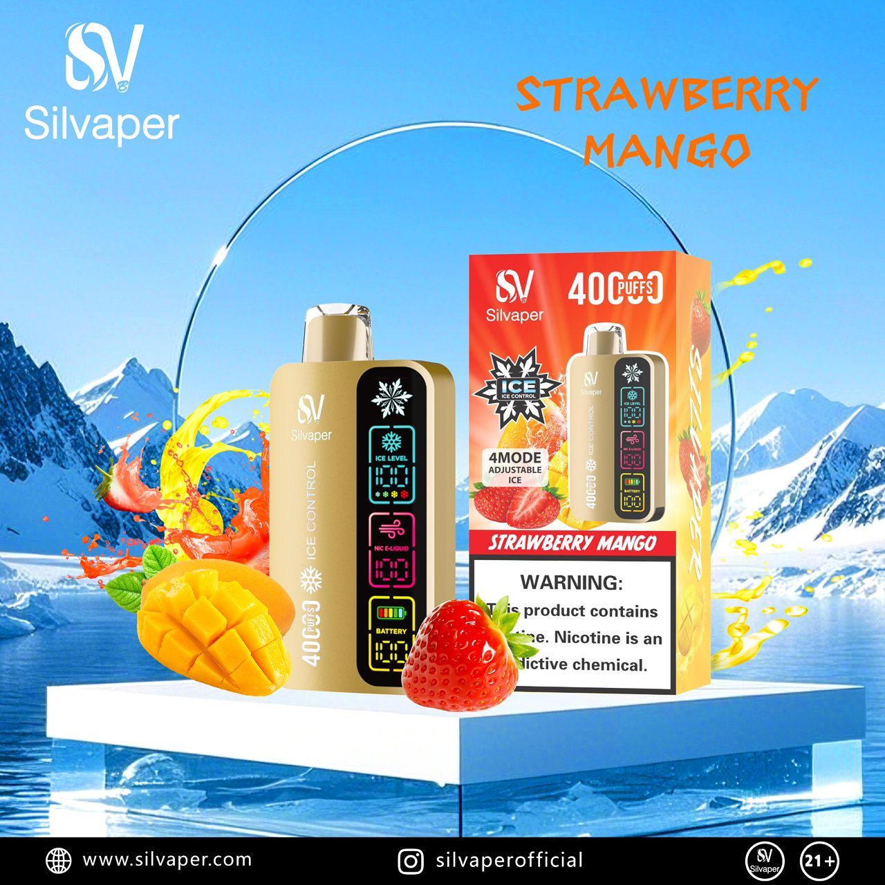 Buy Silvaper 40k Puffs In Dubai UAE