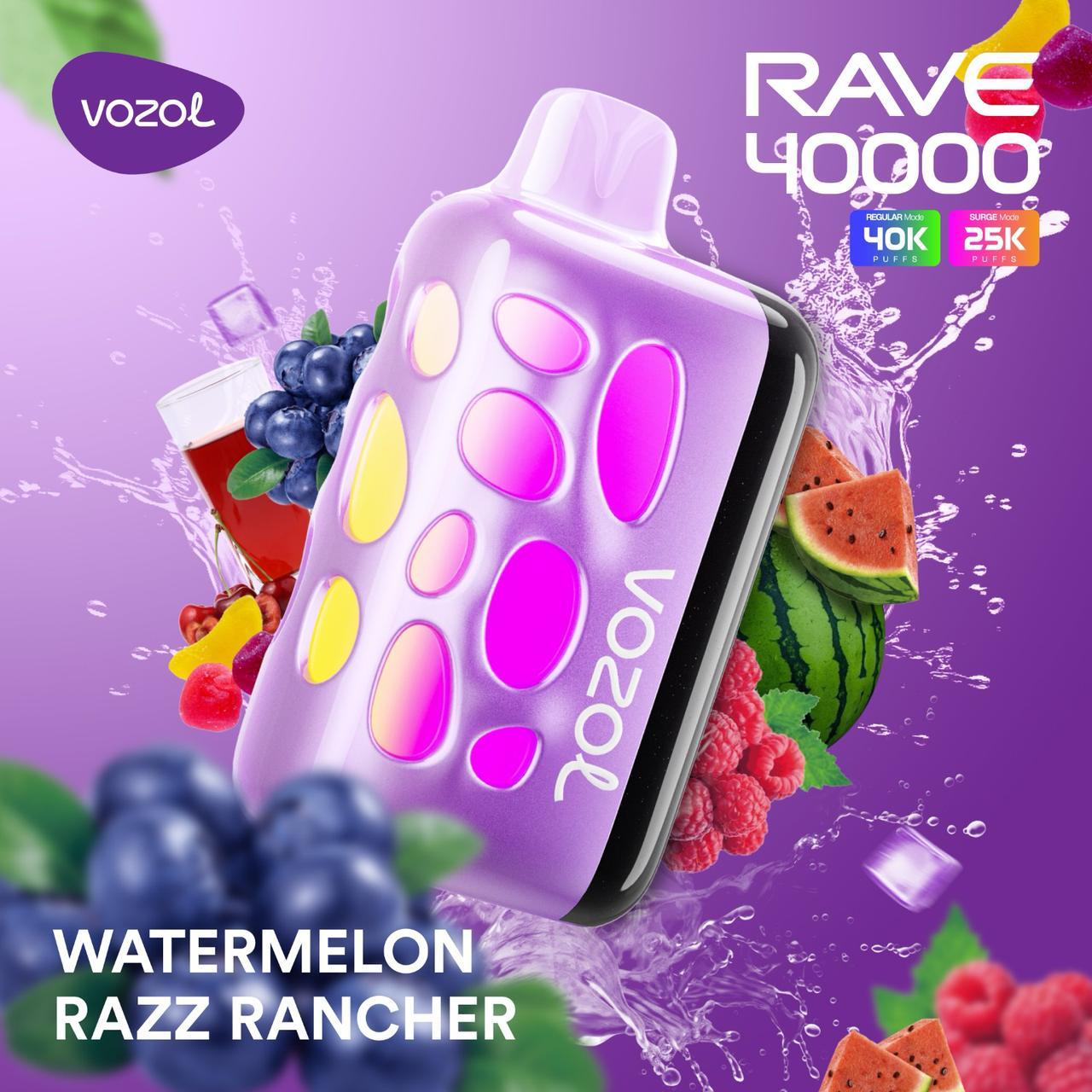 Vozol Rave 40K Puffs| Disposable Vape Dubai