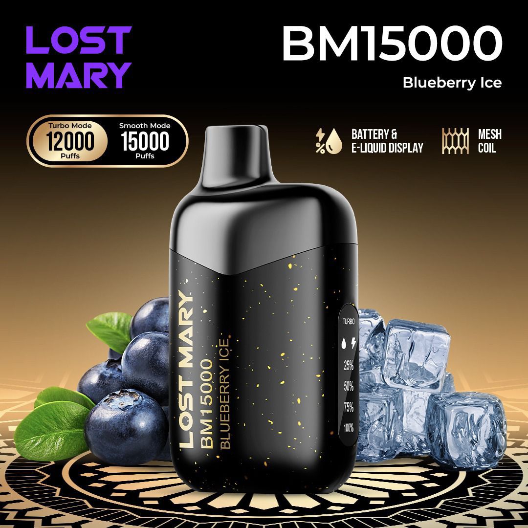 NEW LOST MARY BM 15000 PUFFS| Al Barsha vape Shop Dubai