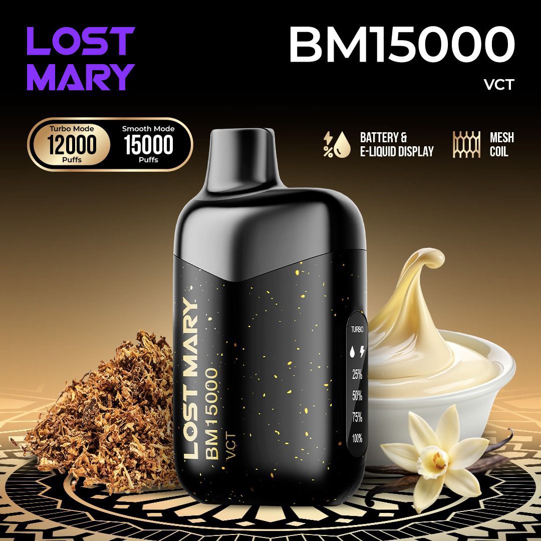 NEW LOST MARY BM 15000 PUFFS| Al Barsha vape Shop Dubai