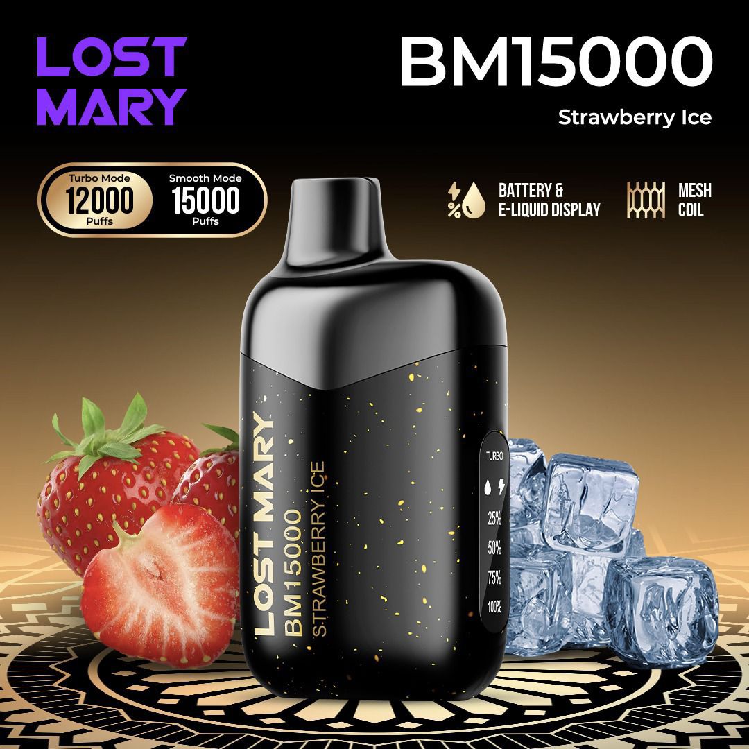 NEW LOST MARY BM 15000 PUFFS| Al Barsha vape Shop Dubai