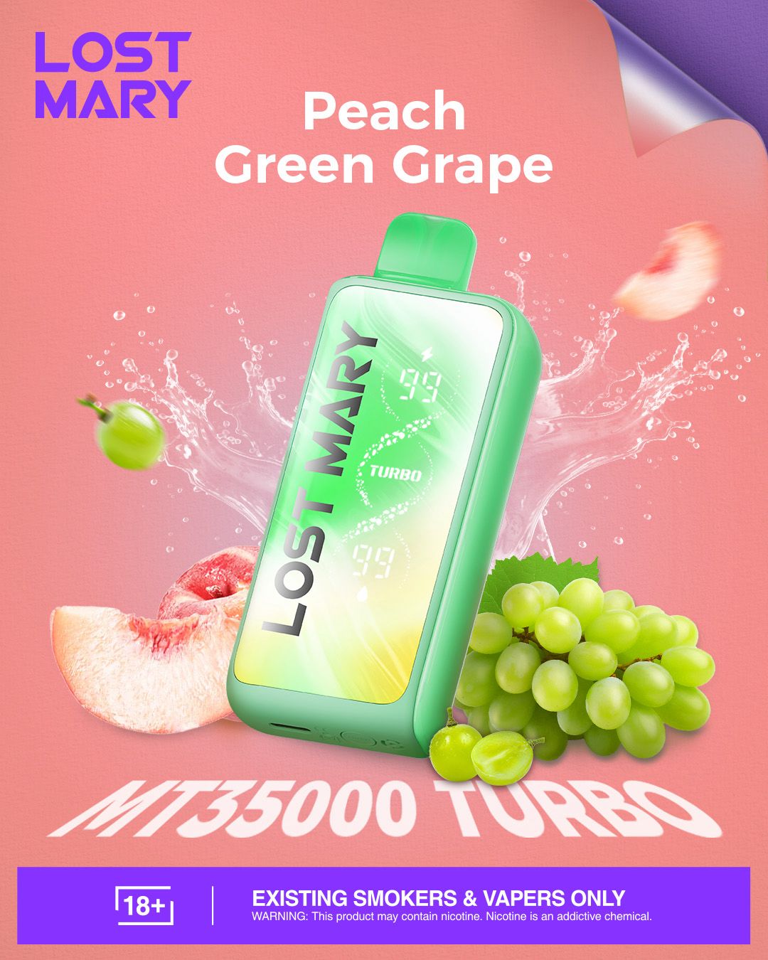 Lost Mary MT 35000 Puff Turbo Style| Business Bay Dubai| Online Vape Shop