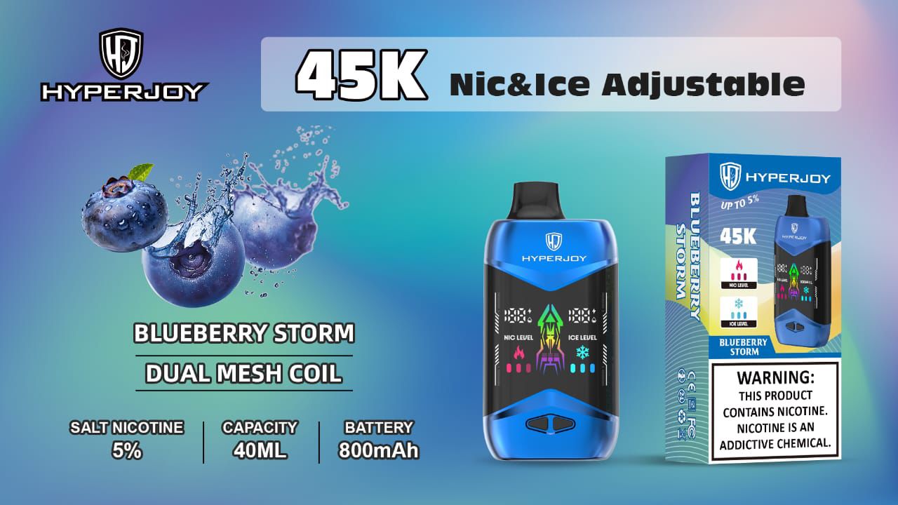 Hyper Joy 45000 Puffs Vape Dubai| Vape Shop Dubai