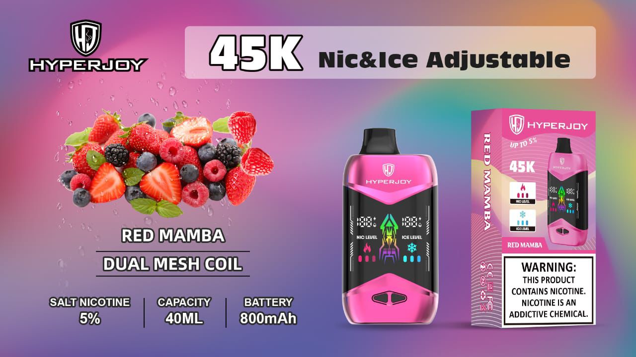 Hyper Joy 45000 Puffs Vape Dubai| Vape Shop Dubai