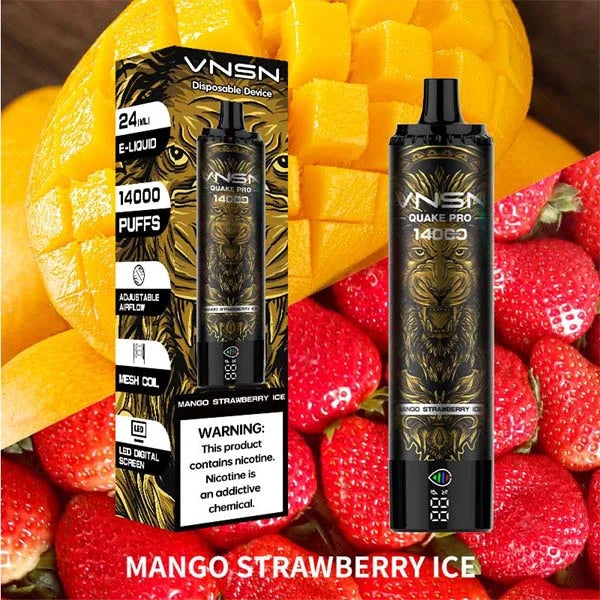 VNSN QUAKE PRO 14000 PUFFS DISPOSABLE Kit