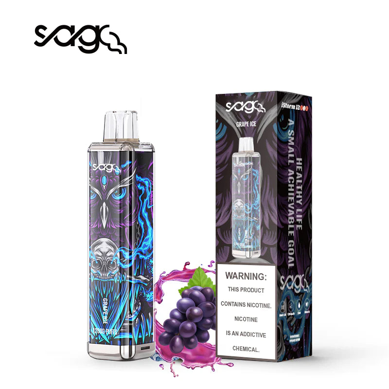 Istorm  Saga 12000 Puffs  Disposable Vape Kit