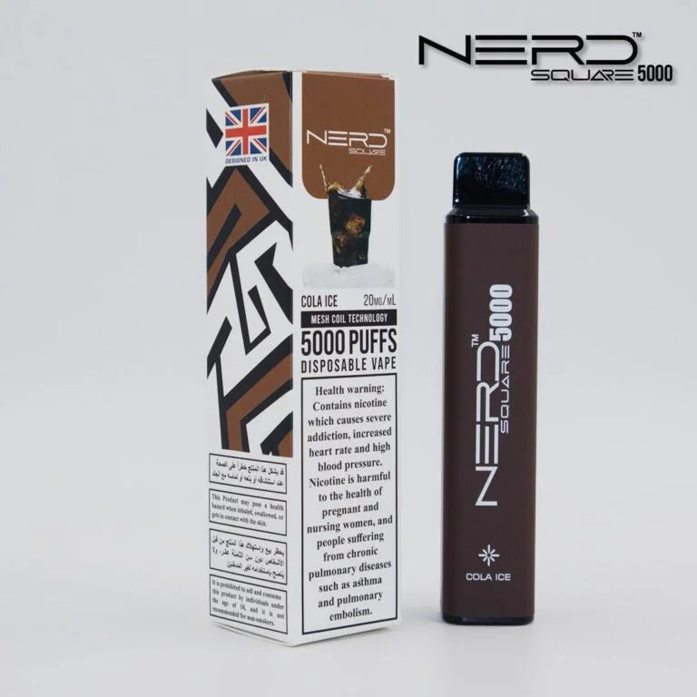 NERD™ SQUARE 5000 PUFFS (2% Nicotine)