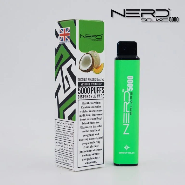 NERD™ SQUARE 5000 PUFFS (2% Nicotine)