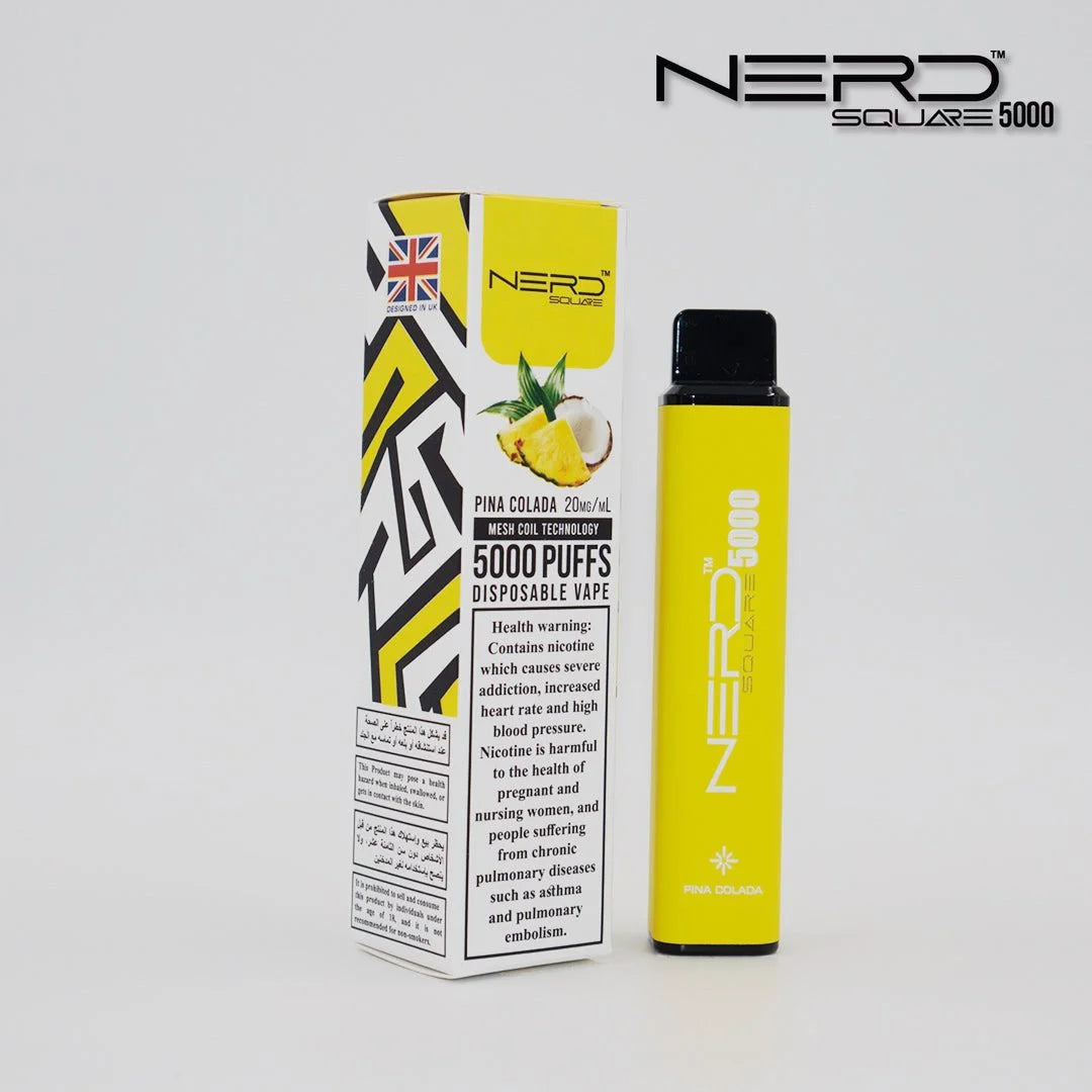 NERD™ SQUARE 5000 PUFFS (2% Nicotine)