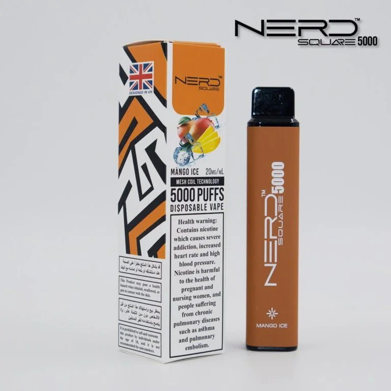 NERD™ SQUARE 5000 PUFFS (2% Nicotine)