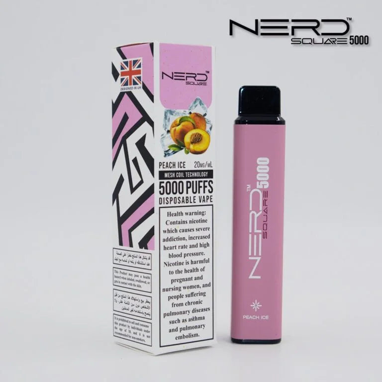 NERD™ SQUARE 5000 PUFFS (2% Nicotine)