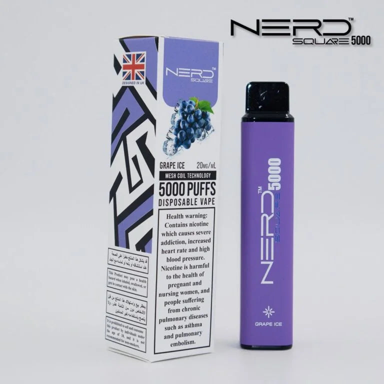 NERD™ SQUARE 5000 PUFFS (2% Nicotine)