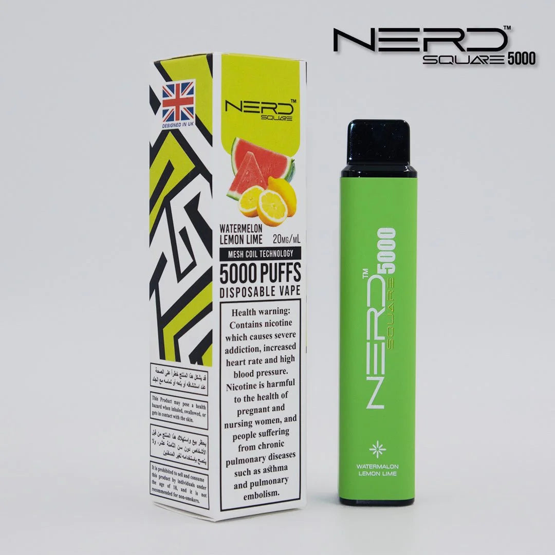 NERD™ SQUARE 5000 PUFFS (2% Nicotine)