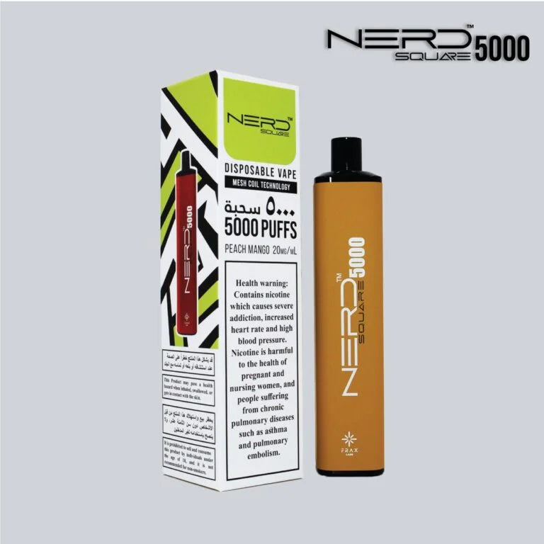 NERD™ SQUARE 5000 PUFFS (2% Nicotine)