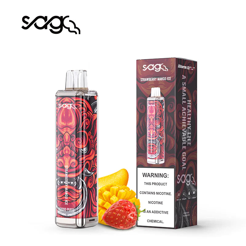 Istorm  Saga 12000 Puffs  Disposable Vape Kit