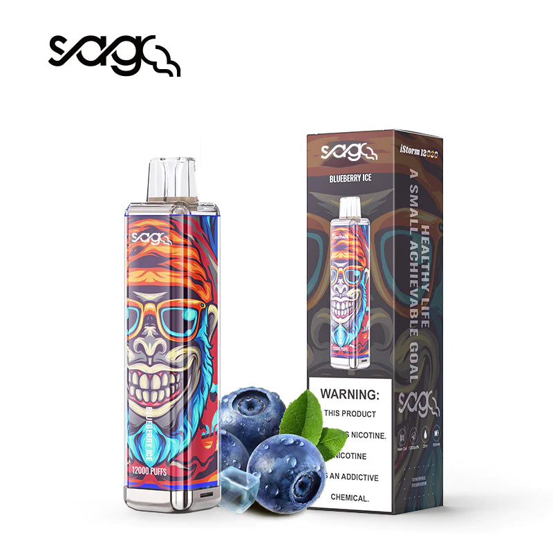 Istorm  Saga 12000 Puffs  Disposable Vape Kit