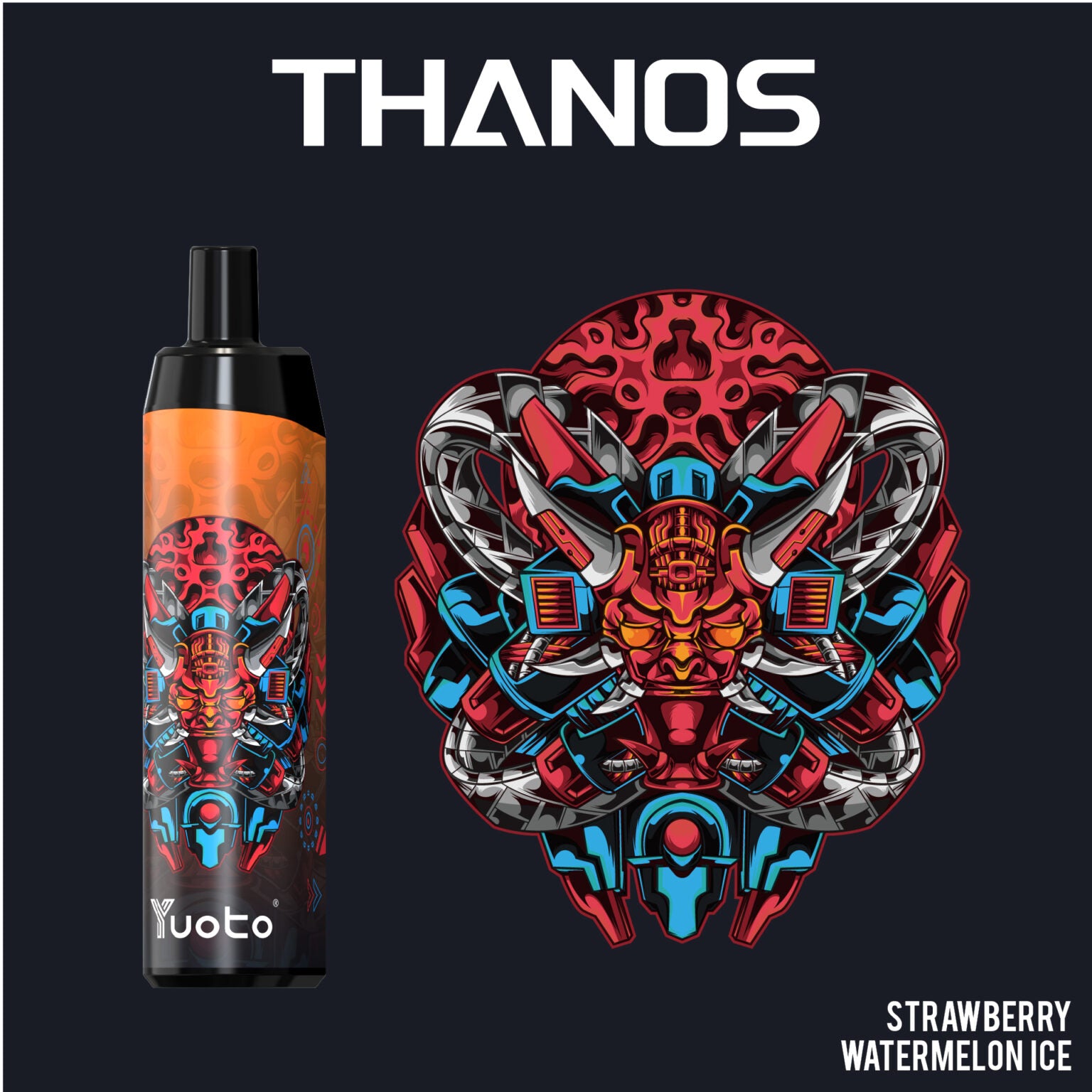 Yuoto Thanos 5000 Puffs Disposable Vape (50mg Nicotine)