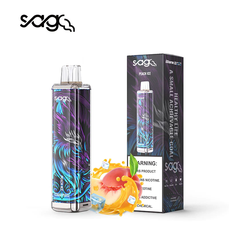 Istorm  Saga 12000 Puffs  Disposable Vape Kit