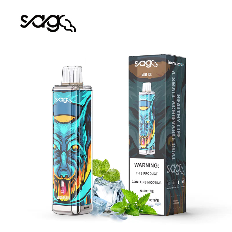 Istorm  Saga 12000 Puffs  Disposable Vape Kit