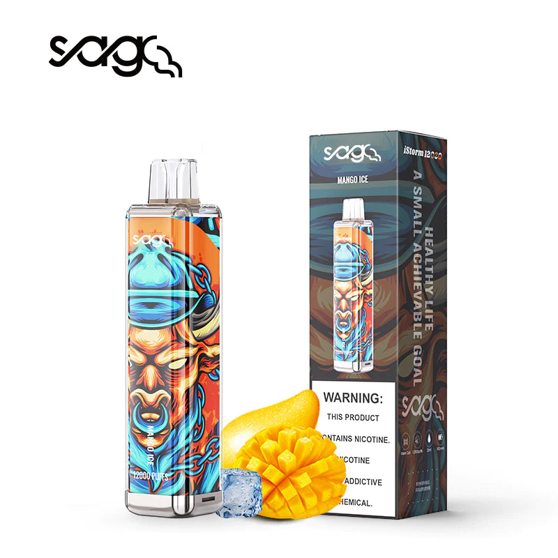 Istorm  Saga 12000 Puffs  Disposable Vape Kit