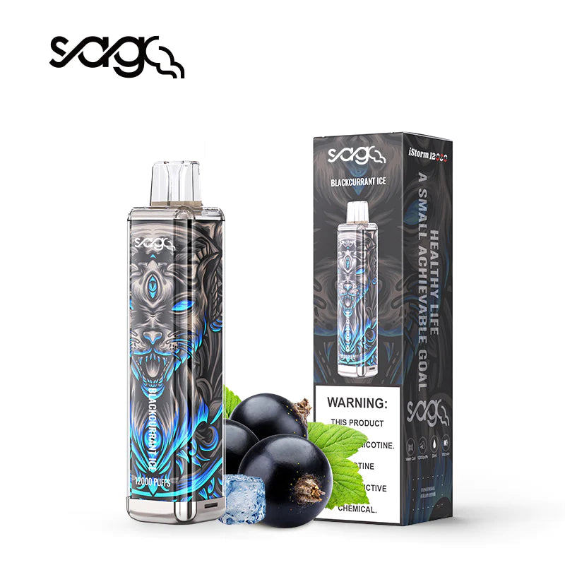 Istorm  Saga 12000 Puffs  Disposable Vape Kit