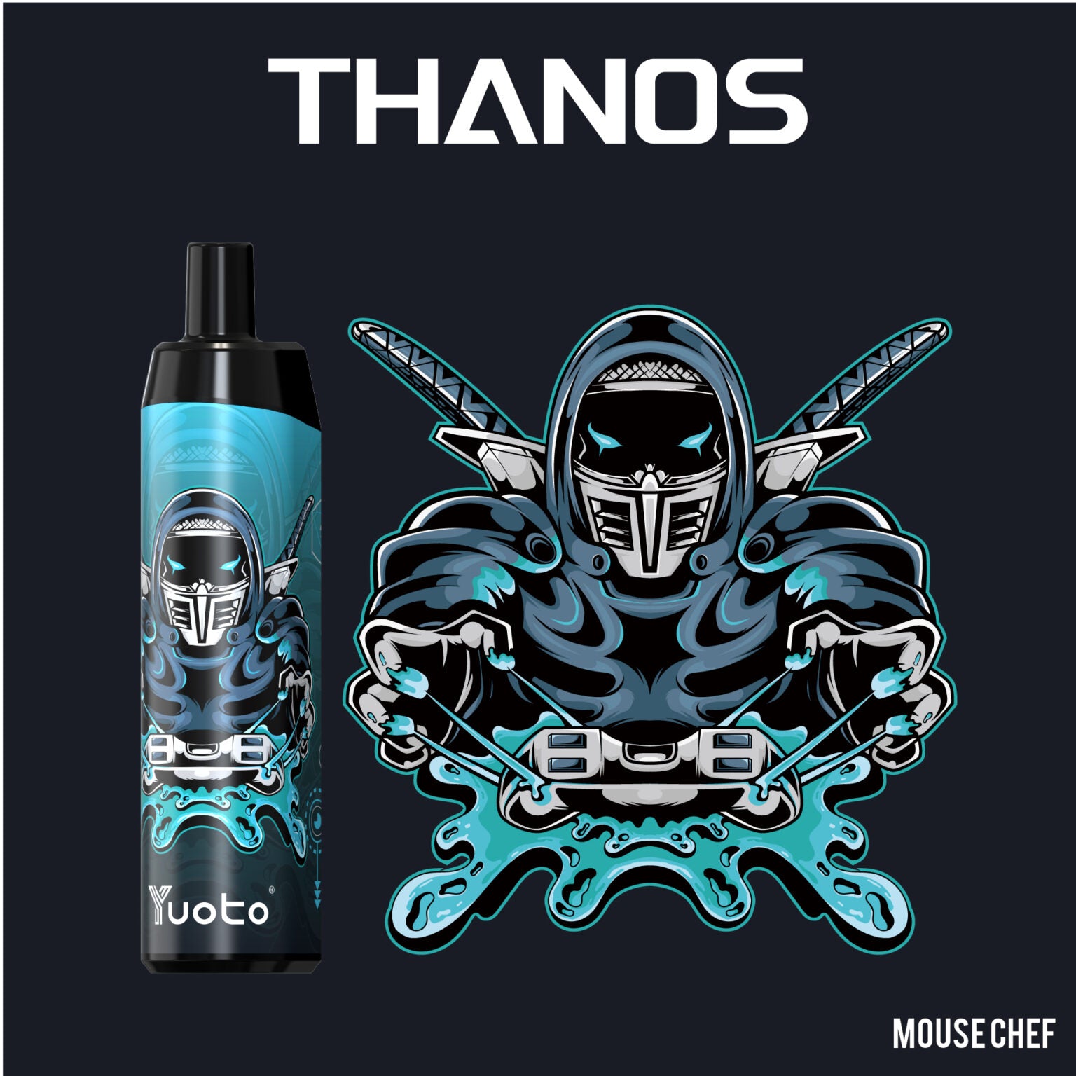 Yuoto Thanos 5000 Puffs Disposable Vape (50mg Nicotine)