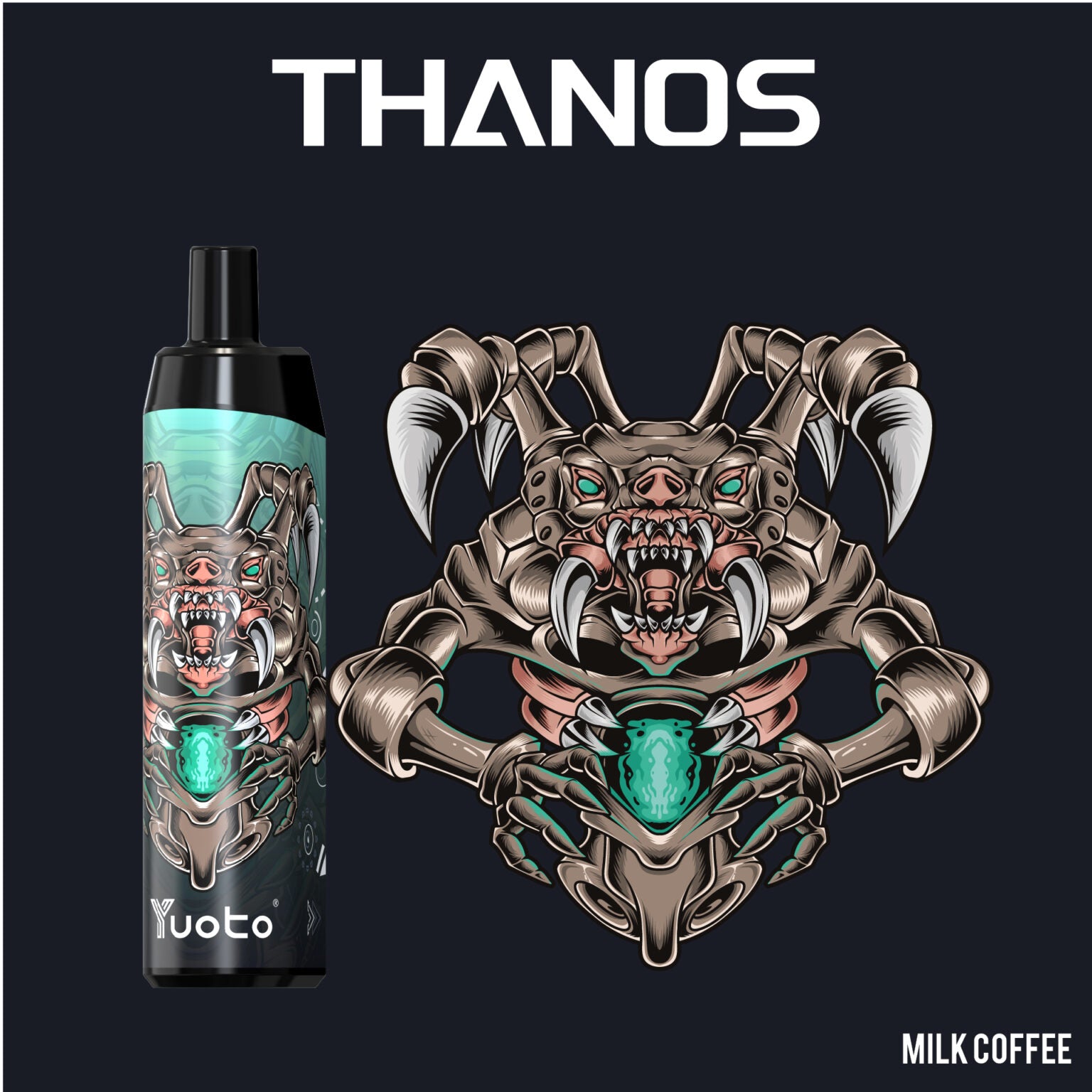 Yuoto Thanos 5000 Puffs Disposable Vape (50mg Nicotine)