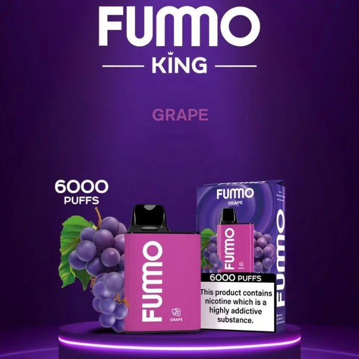 Fumo King 6000 Puffs 2% nicotine In UAE