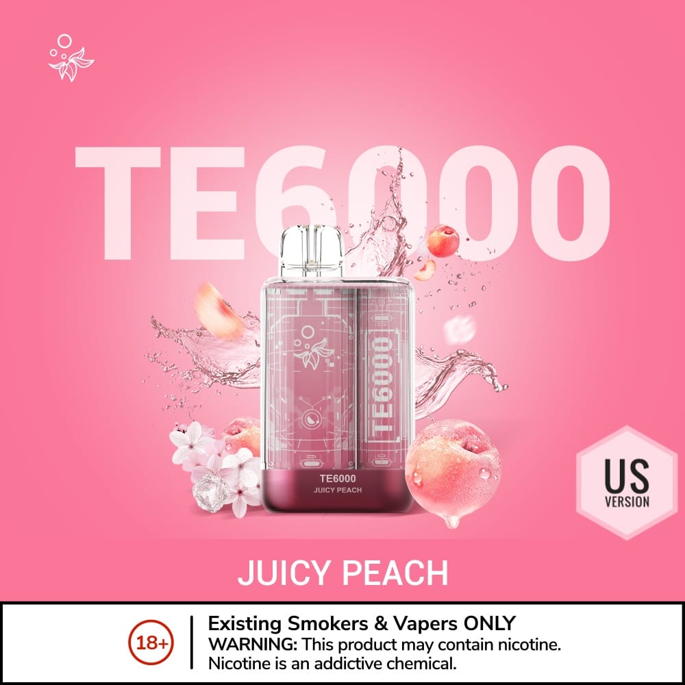 ELFBAR TE6000 Puffs USA Version Vape Pen Dubai