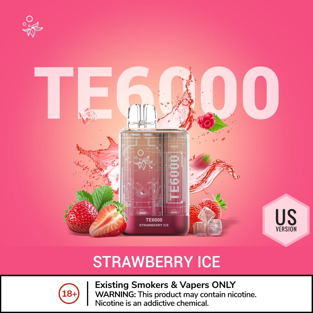 ELFBAR TE6000 Puffs USA Version Vape Pen Dubai