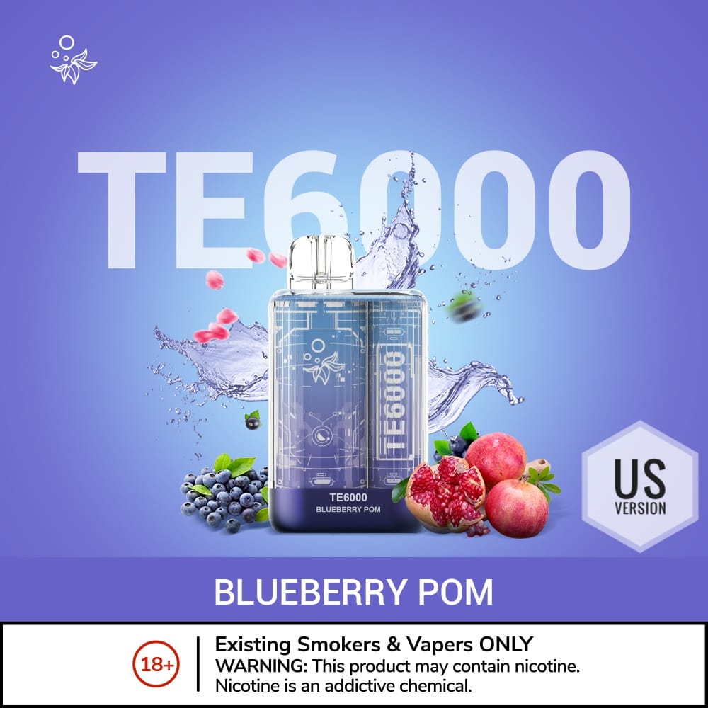 ELFBAR TE6000 Puffs USA Version Vape Pen Dubai